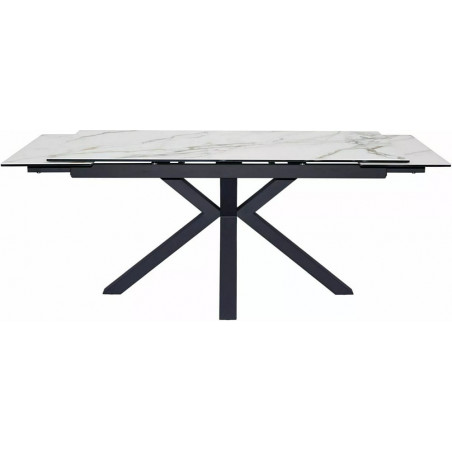 Stół rozkładany biały Signal Columbus 160-240x90cm | Sklep meblowy