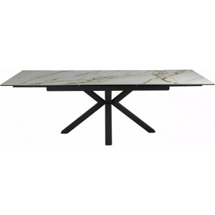 Stół rozkładany biały Signal Columbus 160-240x90cm | Sklep meblowy