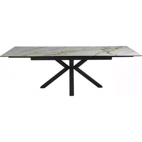Stół rozkładany biały Signal Columbus 160-240x90cm | Sklep meblowy