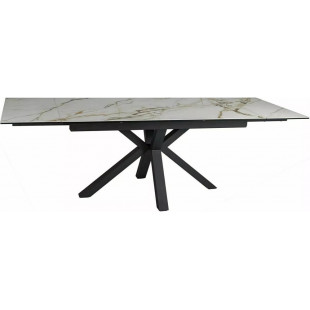 Stół rozkładany biały Signal Columbus 160-240x90cm | Sklep meblowy