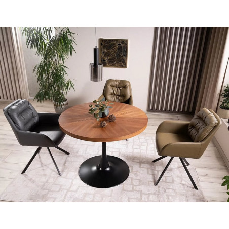 Stół okrągły Amadeo 80cm Signal - Elegancki design