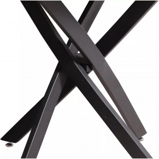 Stół szklany okrągły Agis 90cm Signal - Elegancki Design