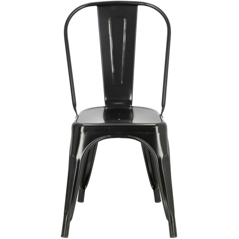 Krzesło Industrialne Paris Czarny | D2 Design - Kup Teraz!