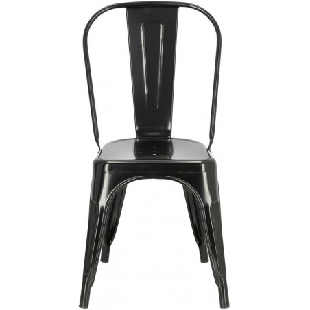 Krzesło Industrialne Paris Czarny | D2 Design - Kup Teraz!