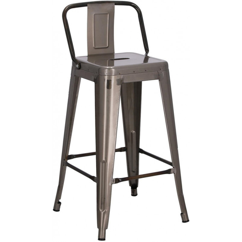 Hoker metalowy Paris Back - Styl industrialny | D2 Design