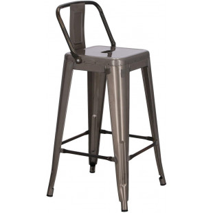 Hoker metalowy Paris Back - Styl industrialny | D2 Design