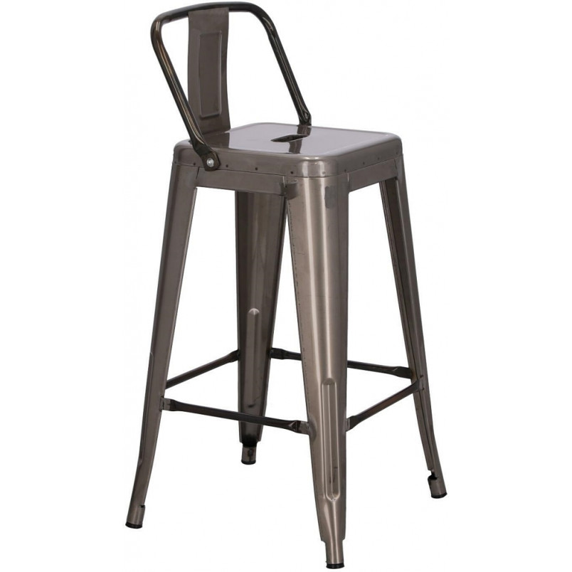 Hoker metalowy Paris Back - Styl industrialny | D2 Design
