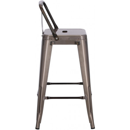 Hoker metalowy Paris Back - Styl industrialny | D2 Design