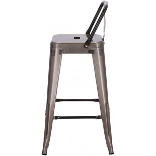 Hoker metalowy Paris Back - Styl industrialny | D2 Design