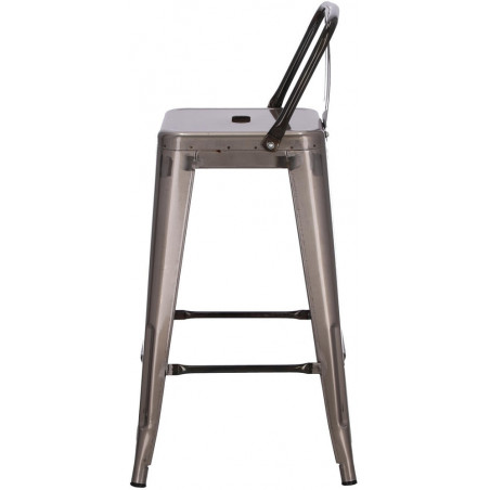 Hoker metalowy Paris Back - Styl industrialny | D2 Design