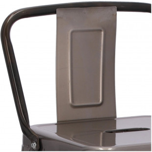 Hoker metalowy Paris Back - Styl industrialny | D2 Design