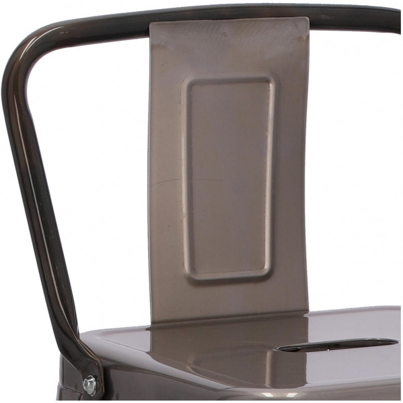 Hoker metalowy Paris Back - Styl industrialny | D2 Design