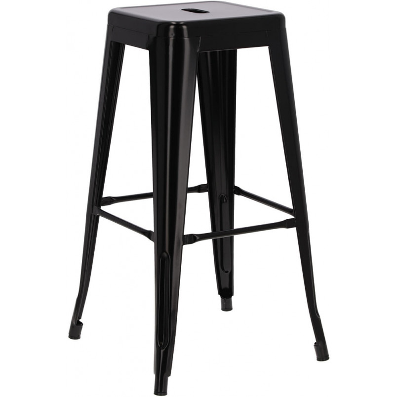 Hoker metalowy Paris 75cm czarny | D2.Design - Stylowy i solidny