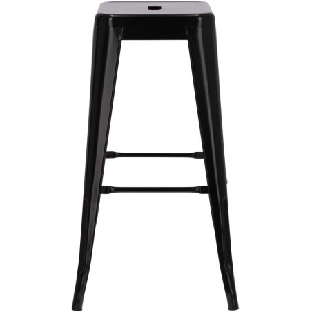 Hoker metalowy Paris 75cm czarny | D2.Design - Stylowy i solidny