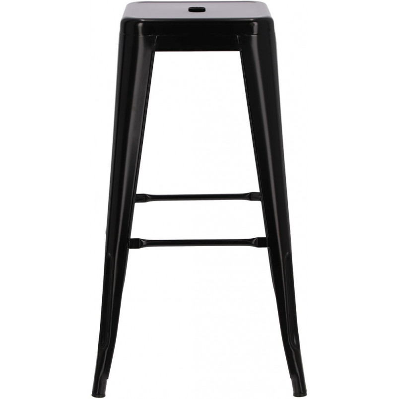 Hoker metalowy Paris 75cm czarny | D2.Design - Stylowy i solidny