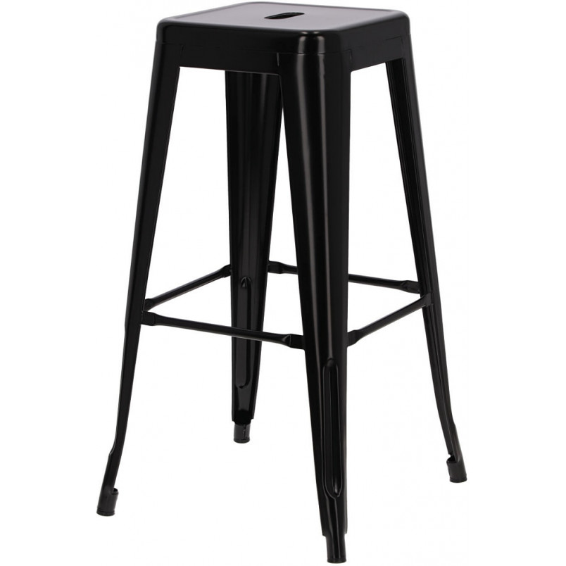 Hoker metalowy Paris 75cm czarny | D2.Design - Stylowy i solidny