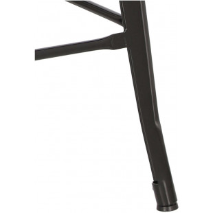Stołek barowy Paris czarny metalowy | D2 Design - 66cm