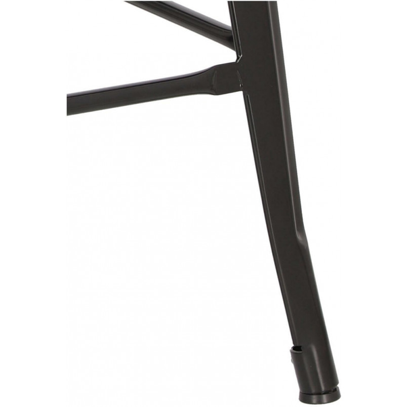 Stołek barowy Paris czarny metalowy | D2 Design - 66cm