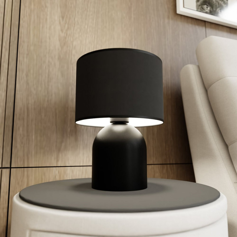 Lampa stołowa Aspen czarna/biała Emibig - Skandynawski Design