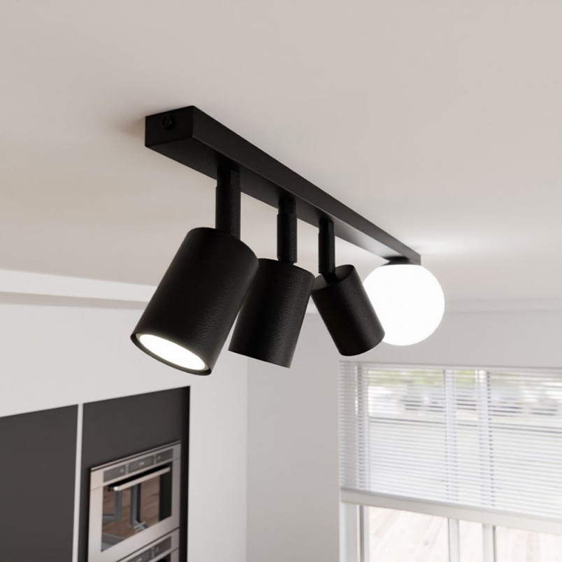Reflektor sufitowy Baster | 3xGU10, E14 | Emibig