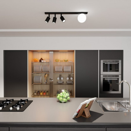 Reflektor sufitowy Baster | 3xGU10, E14 | Emibig