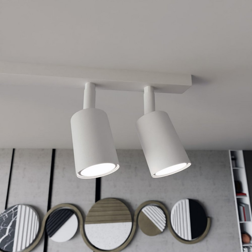 Reflektor sufitowy 4-punktowy Flash 70cm biały | Emibig