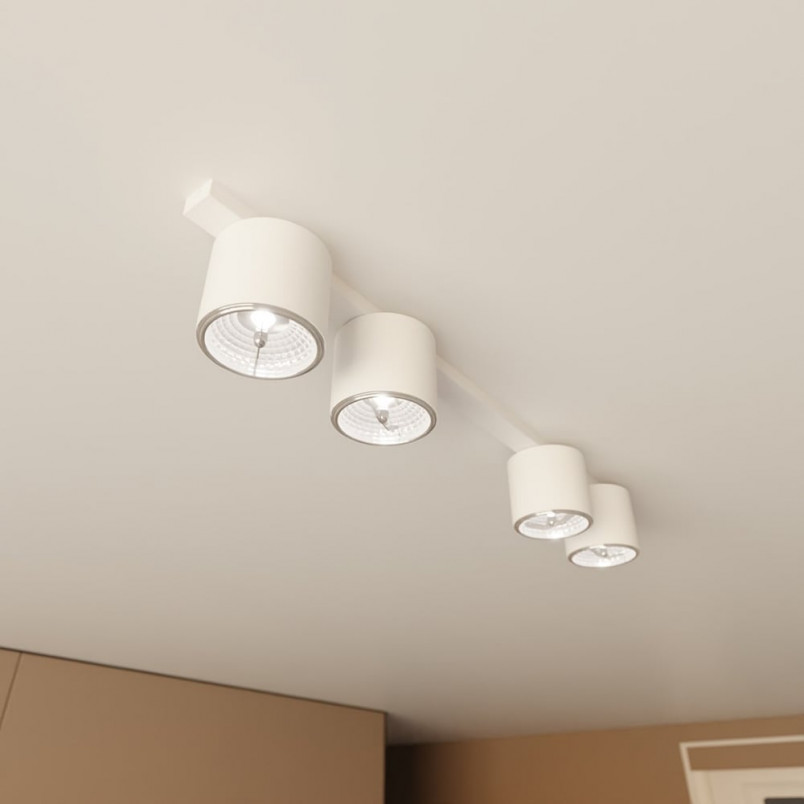 Lampa Spot 4-punktowa Nano - Emibig | Nowoczesne Oświetlenie