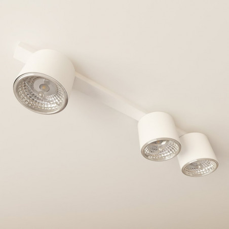 Lampa Spot 3 punktowa Nano 70cm Biała Emibig | Oświetlenie