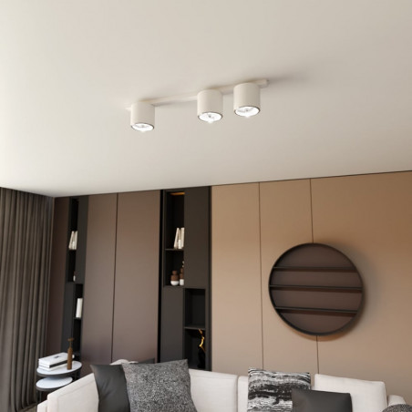 Lampa Spot 3 punktowa Nano 70cm Biała Emibig | Oświetlenie