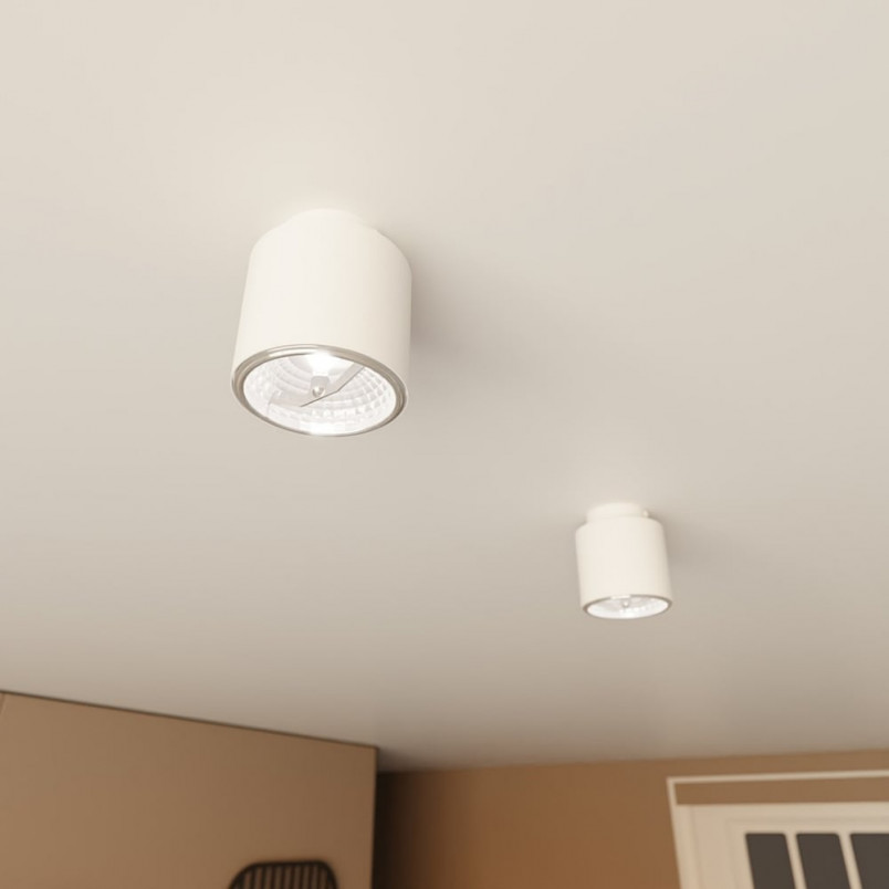 Lampa Spot Nano - Biała, GU10 | Emibig