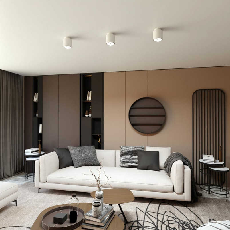 Lampa Spot Nano - Biała, GU10 | Emibig