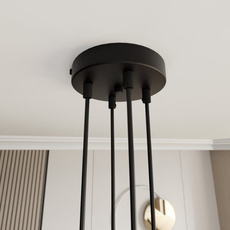 Lampa wisząca Motif 82 złota - Emibig | Elegancki żyrandol