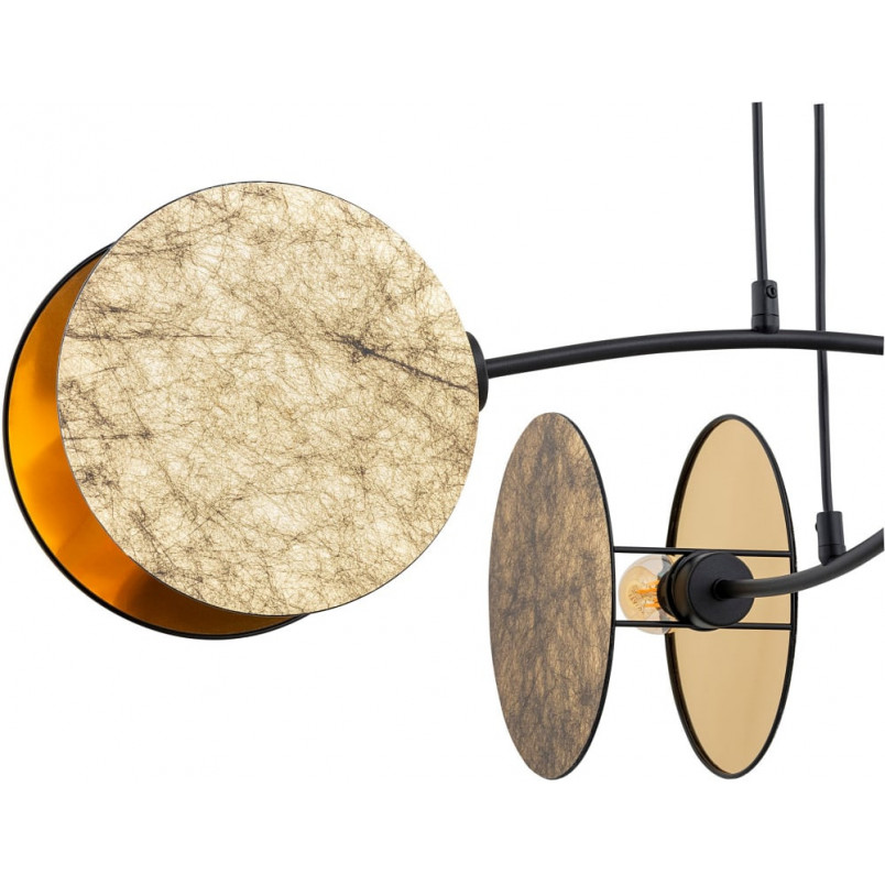 Lampa wisząca Motif 82 złota - Emibig | Elegancki żyrandol
