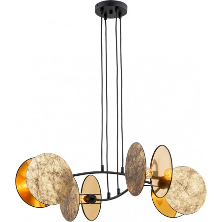 Lampa wisząca Motif 82 złota - Emibig | Elegancki żyrandol