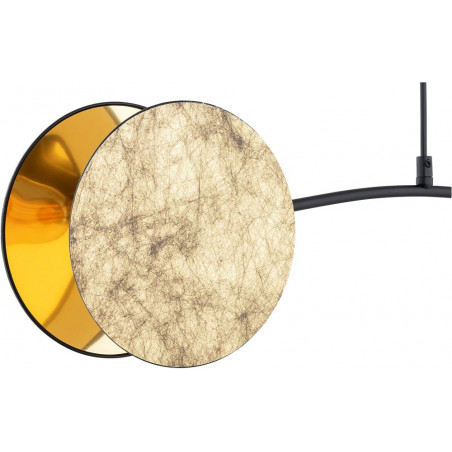 Lampa wisząca złota 2 punktowa Emibig Motif 82 | Sklep z lampami