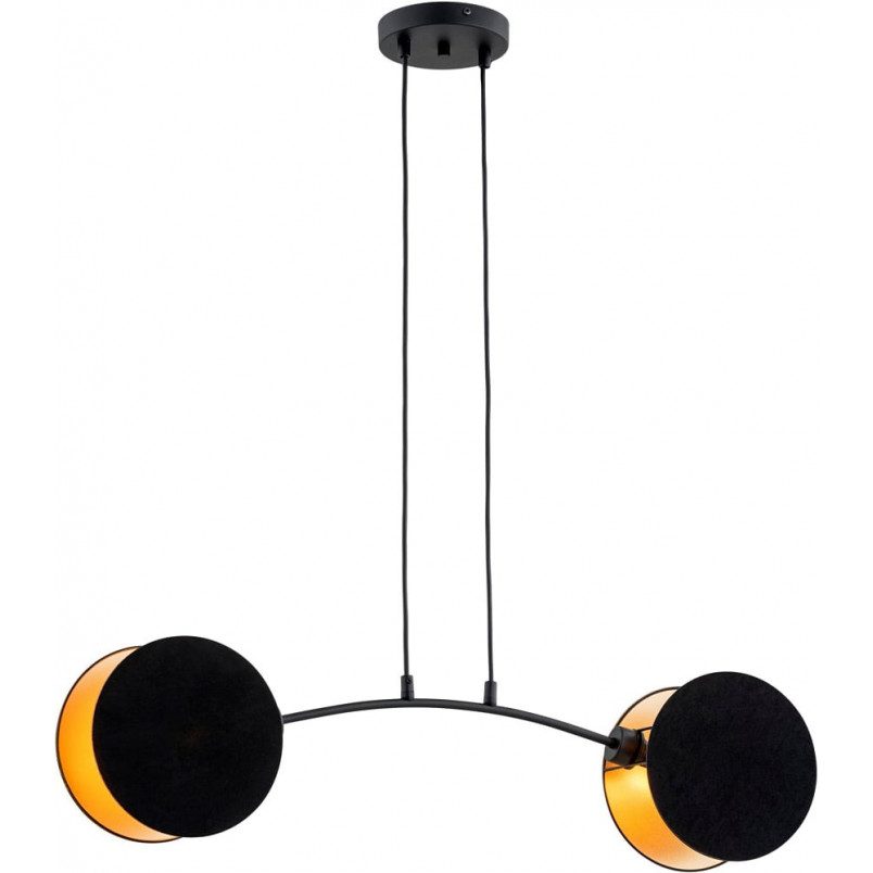 Lampa wisząca Motif 82 czarno-złota | Emibig - Sklep z lampami