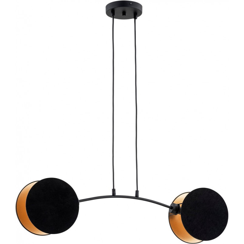 Lampa wisząca Motif 82 czarno-złota | Emibig - Sklep z lampami