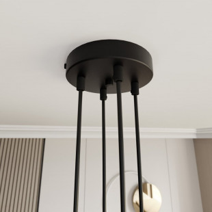 Lampa wisząca boho Motif 82cm | Emibig - Elegancki żyrandol