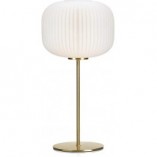 Lampa stołowa glamour Sober | Markslojd - Mosiądz, Szkło