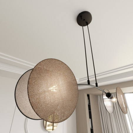 Lampa wisząca boho Motif | Emibig - 82cm, 2 punkty