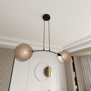 Lampa wisząca boho Motif | Emibig - 82cm, 2 punkty