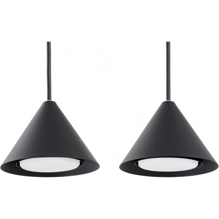 Lampa Wisząca Czarna Emibig ELIT 4 punktowa - 90cm