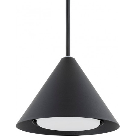 Lampa Wisząca Stożek Elit Czarna Emibig | Minimalistyczny Design