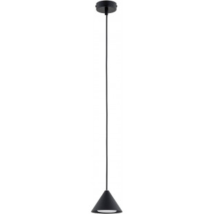 Lampa Wisząca Stożek Elit Czarna Emibig | Minimalistyczny Design