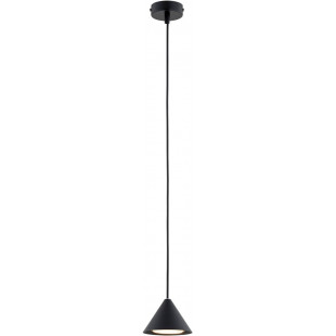 Lampa Wisząca Stożek Elit Czarna Emibig | Minimalistyczny Design