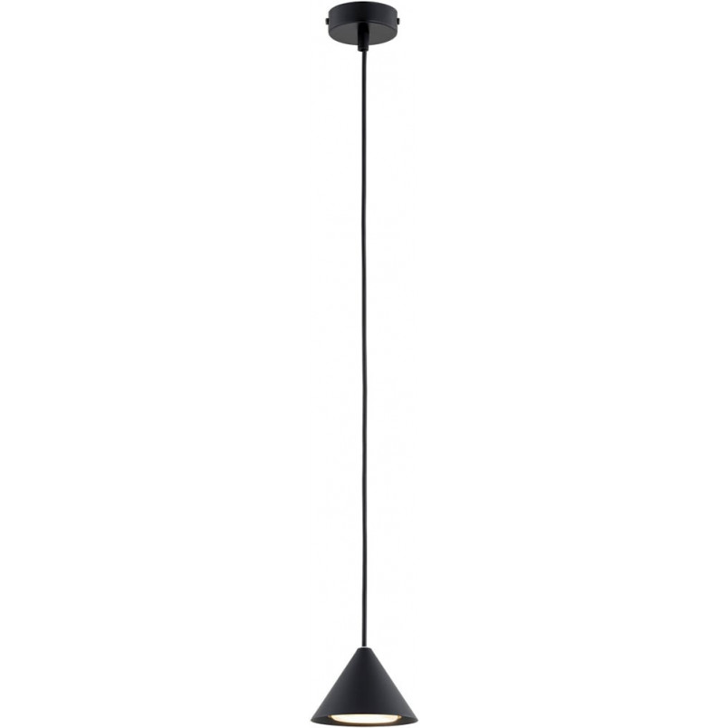 Lampa Wisząca Stożek Elit Czarna Emibig | Minimalistyczny Design