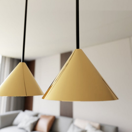 Lampa Wisząca Złota 6 Punktów Emibig Elit 116cm | Sklep Lamp