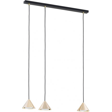 Lampa Wisząca Złota Elit 70cm - Emibig | Glamour
