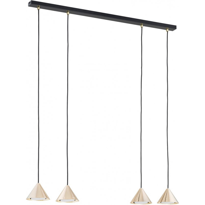 Lampa Wisząca Złota 4-punktowa ELIT | Emibig