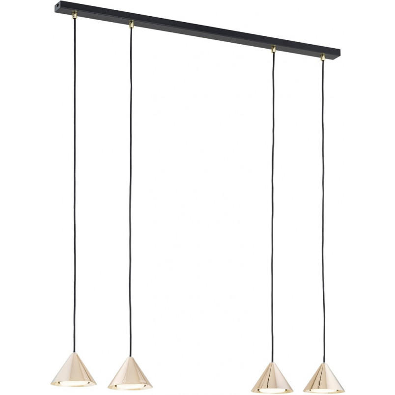 Lampa Wisząca Złota 4-punktowa ELIT | Emibig